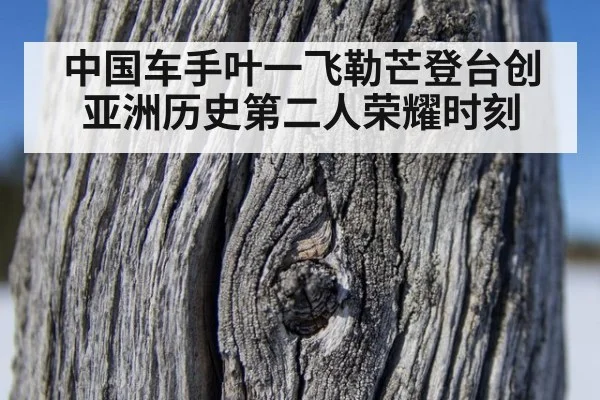 中国车手叶一飞勒芒登台创亚洲历史第二人荣耀时刻